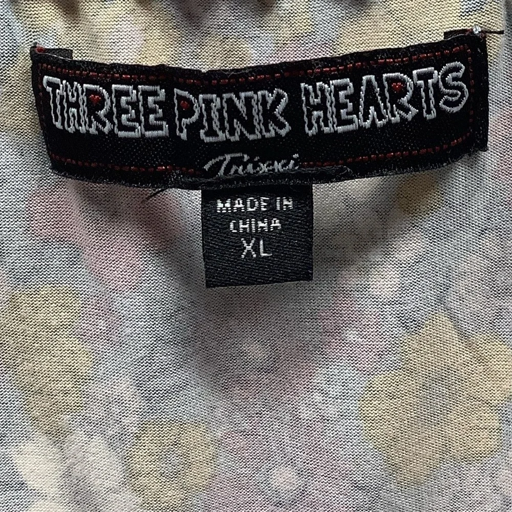 Art Class Size XL (14-16) Romper & Three Pink Hearts Size XL Dress. Preloved